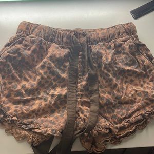 Cute animal print pj short